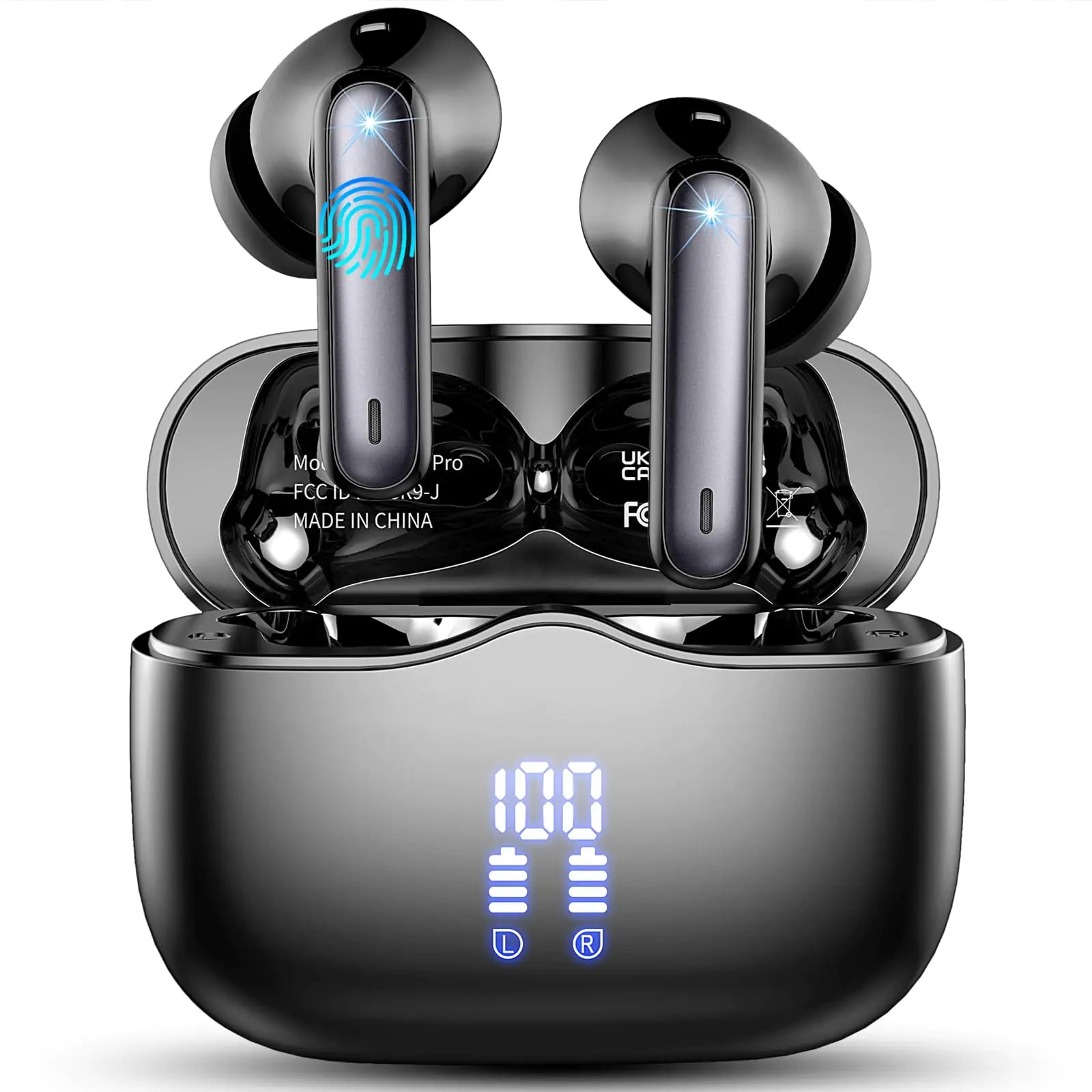 StreamBudz Wireless Earbuds with Deep Bass & ENC